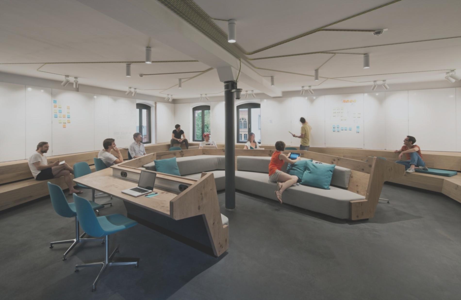 Moderne Arbeitsumgebung für persönliche Entwicklungsprogramme und Coaching